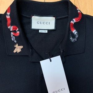 Gucci King Snake Polo - XXL